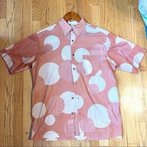 Perry Ellis Short Sleeve Button Up